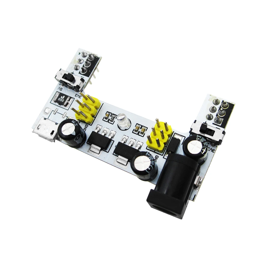 HAILANGNIAO MB102 DC 7-12 В микро-usb интерфейс макетная плата модуль питания 2 канала 10 шт |