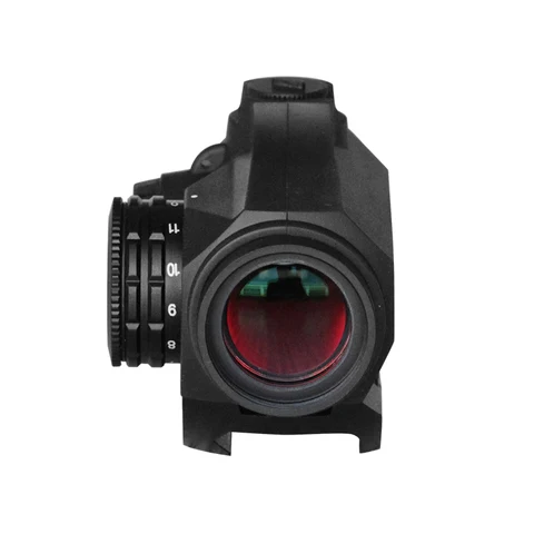 Tamanho do Ponto Mini Ponto Vermelho Airsoft Tático 3moa Escopo Reflexivo Vista Durável ar Arma Rifle 15 ak 47 Caça Picatinny Weaver Ferroviário