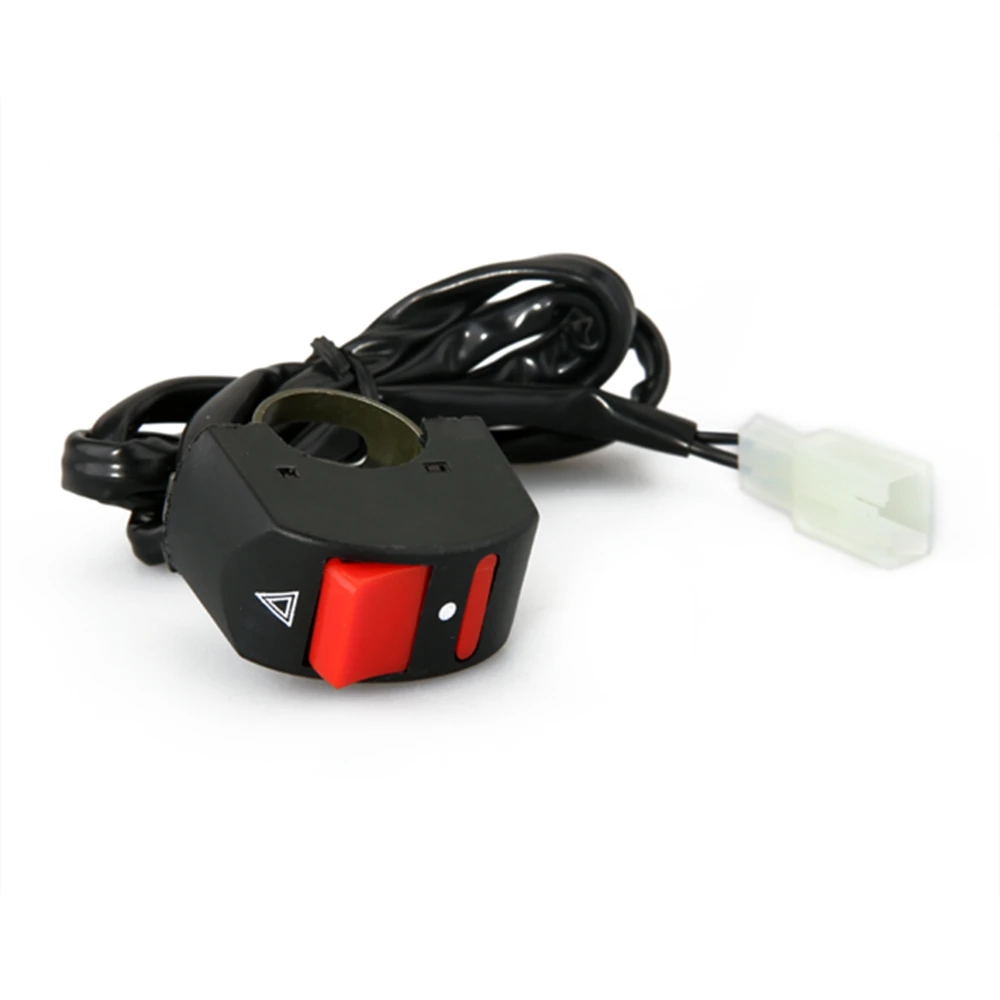 

1piece Motorcycle ATV Bike Handlebar Accident Hazard Light ON OFF Kill Switch Button