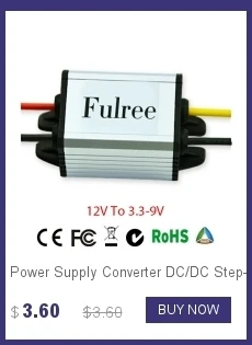 Преобразователь питания постоянного/постоянного тока повышающий 5-22 в до 6-24 В 3 А водонепроницаемый модуль управления автомобилем низкий нагрев автоматическая защита размер 66*60*22 мм