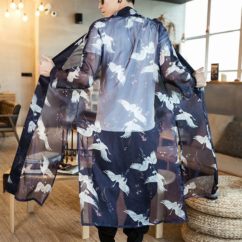 Японское кимоно мужская одежда haori yukata мужское традиционное японское кимоно уличная японская одежда harajuku DZ2004