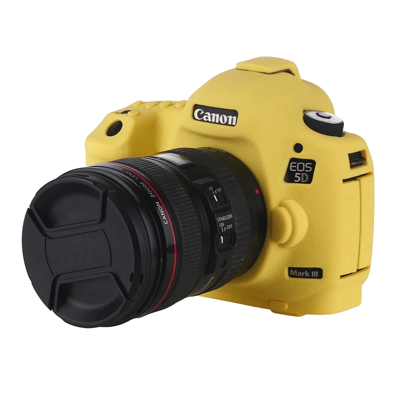 CAENBOO 5D Mark III 3 сумка для камеры Мягкий силиконовый резиновый защитный чехол для камеры для Canon 5D Mark 3 5D3
