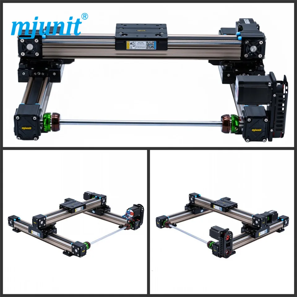 Mjunit MJ50 xy axis с линейной направляющей длиной хода 600x600 мм направляющая для движения