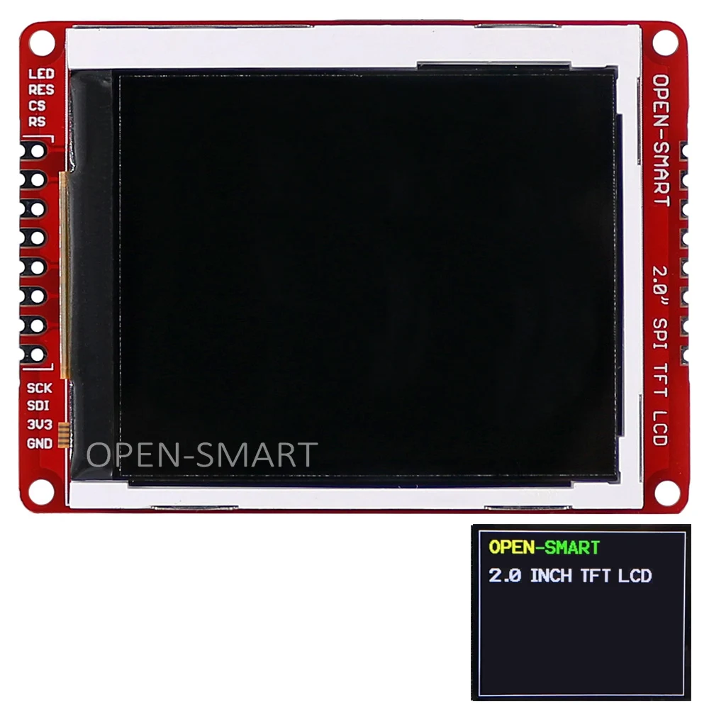 3,3 В 2," 176*220 серийный SPI TFT lcd Щит Модуль коммутационной платы с SMD контактами для Arduino Nano Pro Mini UNO R3 Mega2560