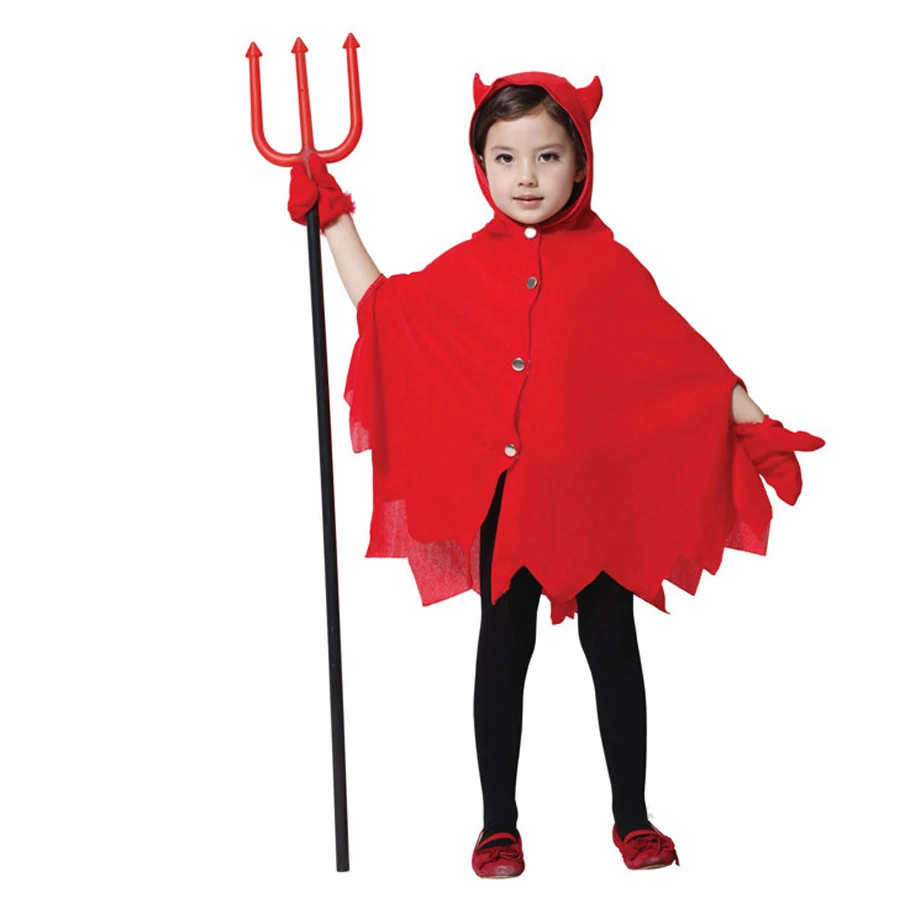 high quanlity halloween costume for kids girls little red devil costumes sets girls cosplay batwing sleeve - Kids Cheap Halloween Costumes high quanlity halloween costume for kids girls little red devil costumes sets girls cosplay batwing sleeve - Kids Cheap Halloween Costumes