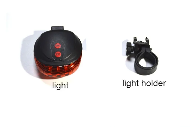 Excellent New 5 LED 2 Laser 7 Flash Mode Bicycle Rear light Bike accessories Bicycle Laser Back Tail Lamp For Cycling 2 Color Red Blue 2 Excellent New 5 LED 2 Laser 7 Flash Mode Bicycle Rear light Bike accessories Bicycle Laser Back Tail Lamp For Cycling 2 Color Red Blue 2