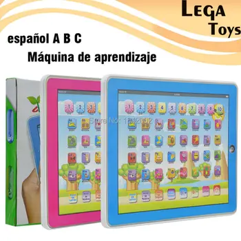 

Spanish Alphabet Child Tablet Point Read Touch Enable Laptop Compluter Educational Toys Playmobel Details for Children's Gifts