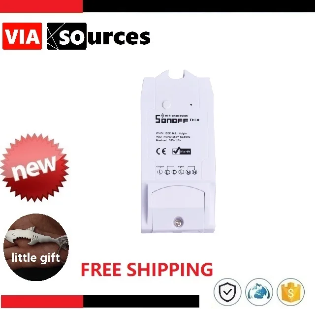 

Smart Home Automation Modules WiFi Wireless Timing Switch 2200W 10A Remote control For Android IOS New Version