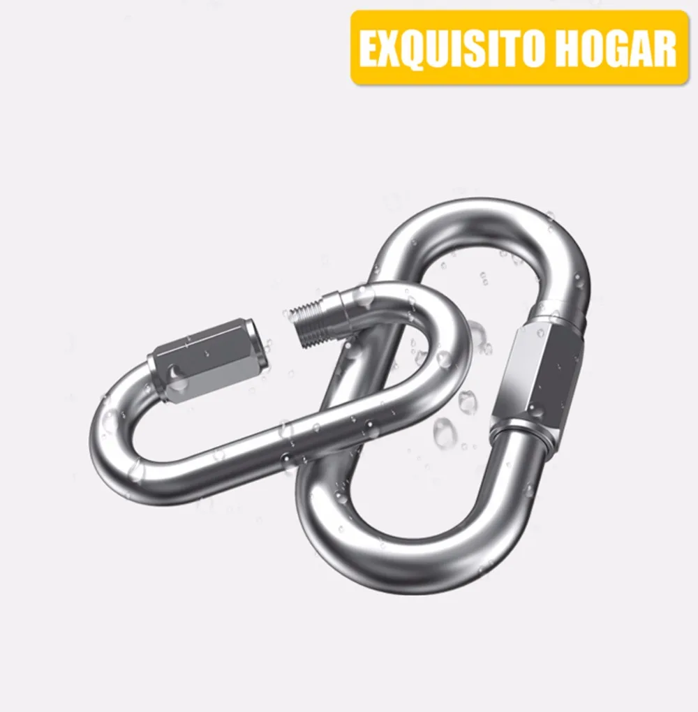 Stainless Steel 304 Fast Connection Link Ring Track Climbing Climbing Mountain Chain Fastener