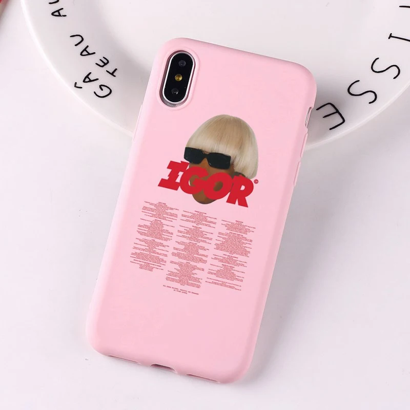 Для Iphone Golf Tyler the creator igor album Розовый цвет мягкий чехол для iPhone 11 Pro MAX Xs 8 7 6S Plus XS XR 5S силиконовый чехол - Цвет: TPU