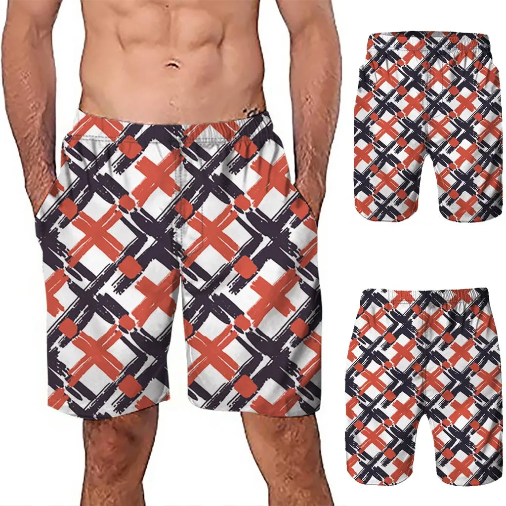 

2019 New Swimwear Men Print Orange Sexy Swimsuit Swim Trunks Summer Men's Swimming Shorts Swimsuits Short Briefs Letter Sunga