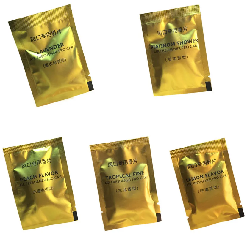 Buy Auto 5Pcs Perfume Solid Car Air Freshener Flavor