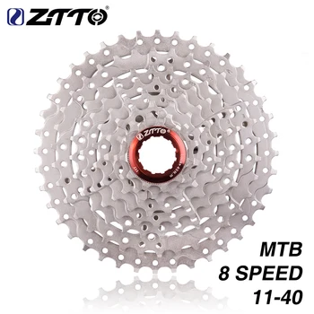 

ZTTO 8s 24s Speed WIDE RATIO Freewheel Cassette 11-40T MTB Mountain Bike Bicycle Parts for k7 X4 MTB 8 Speed 11-40T