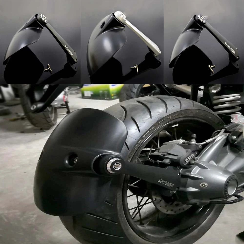 Motorcycle Rear Mudguard Tire Hugger Fender For BMW R NINE T 2014-2018 Wheel R9T Motorcycle Rear Mudguard Tire Hugger Fender For BMW R NINE T 2014-2018 Wheel R9T