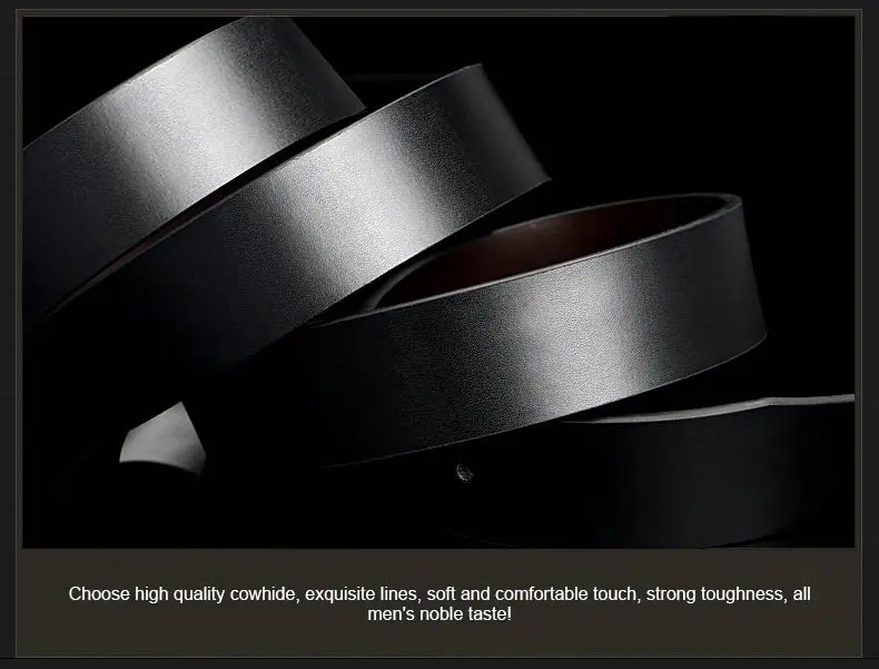 DOULILU New Designer Belts Men High Quality Luxury Brand Leather Belt Pin Buckle Black Business Trouser Strap Cinturones Hombre Cinto1 (12)