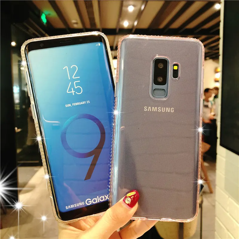 Алмазный чехол для телефона Samgung Galaxy S9 S8 Note 9 J3 J5 J7 Pro A3 A5 A7 2015 2016 2017 J2 Prime Grand Plus
