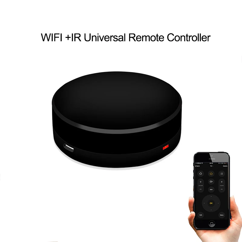 

Smart Home WIFI+IR Universal Remote Controller by phone Bridge Voice Control Work with Alexa /Google/IFTTT for Home Automation