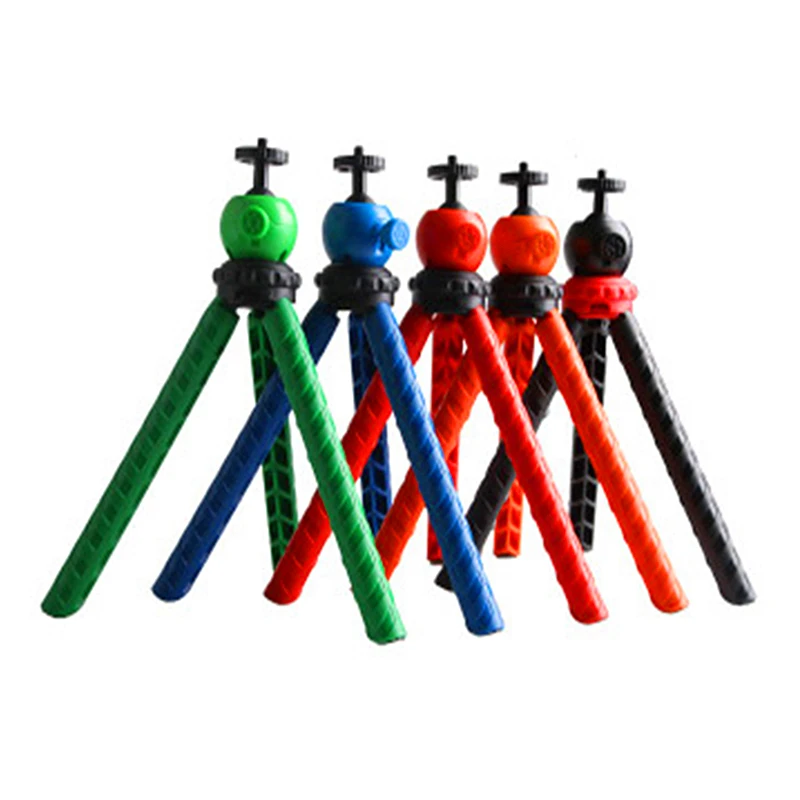 

2018 new mini tripod mobile phone holder 360 degree rotation for mobile phone sports camera SLR adjustable outdoor bracket