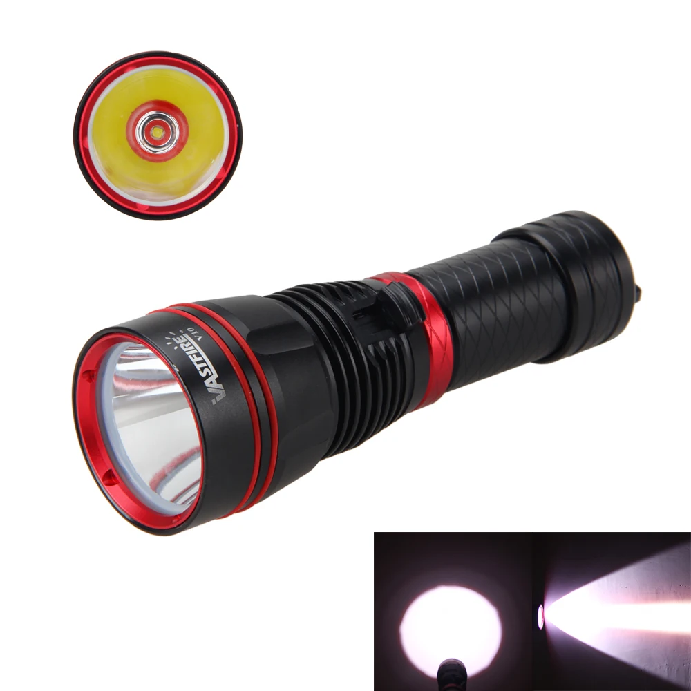 

Underwater Diving Flashlight 100M 5000Lm XM-L2 LED Flashlight Torch Only Lamp No Battery