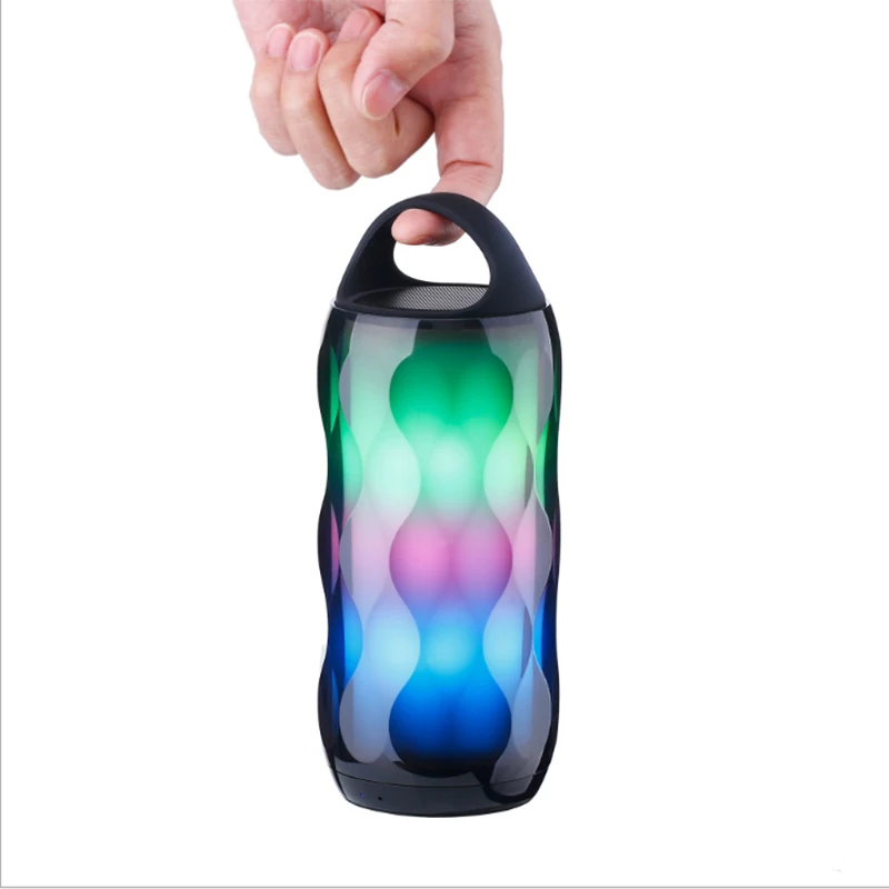 

Bluetooth Speakers Wireless LED Touch Control Colorful Night Light Built-in Mic, AUX and Hands Free Speaker for Home and Party