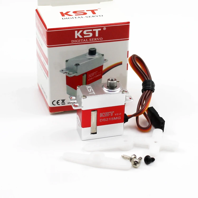 Buy 5Pcs KST DS215MG V3.0 Digital Metal Gear Swashplate Servo For 450 RC