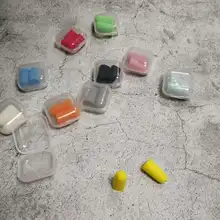 Новые яркие мягкая пена ухо Вилки Путешествия сна шумоизоляция наушники с шумоподавлением для путешествий Пластырь от храпа