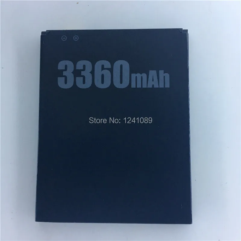 100% Оригинальный аккумулятор Для DOOGEE X10 3360 мАч с длительным временем ожидания
