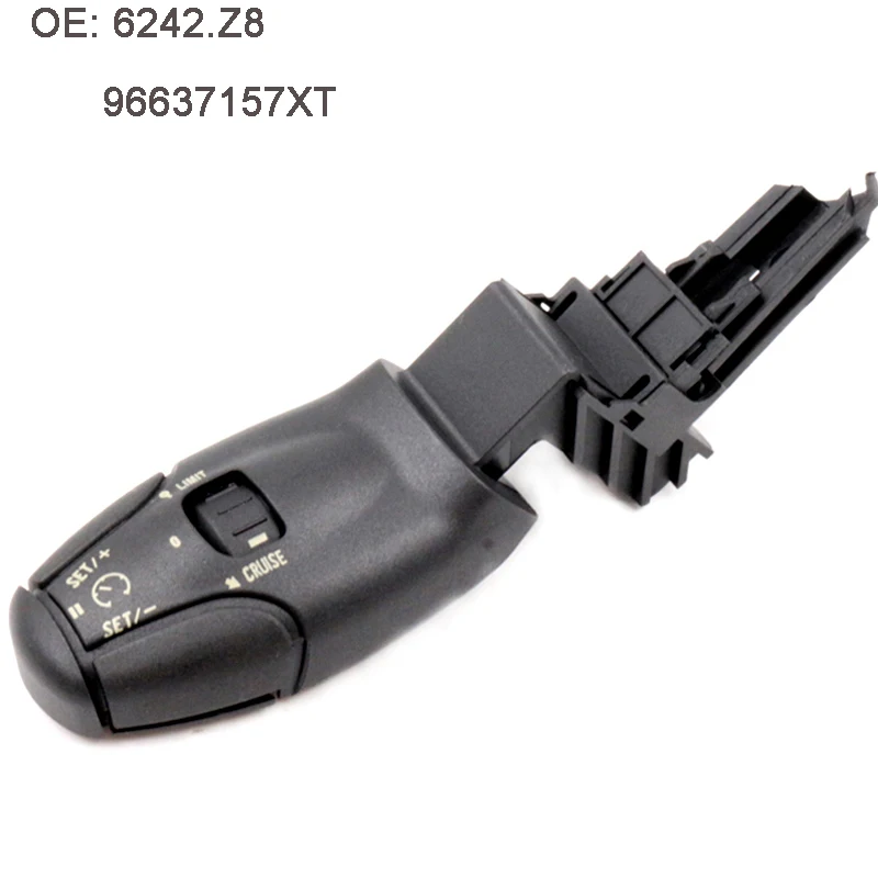 

Cruise Control Stalk Switch With Speed Limit For Peugeot 207 208 307 406 407 607 807 For Partner Citroen 6242.Z8