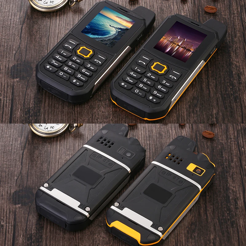 Suppu F68 IP67 Водонепроницаемый Bluetooth 3.0 фонарик power bank FM MP3 пыле прочный мобильный