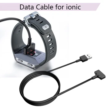 

Portable USB Charging Cable Data Line Cradle Dock Cord Charger for Fitbit Ionic Bracelet Smart Phone Replacement Accessories