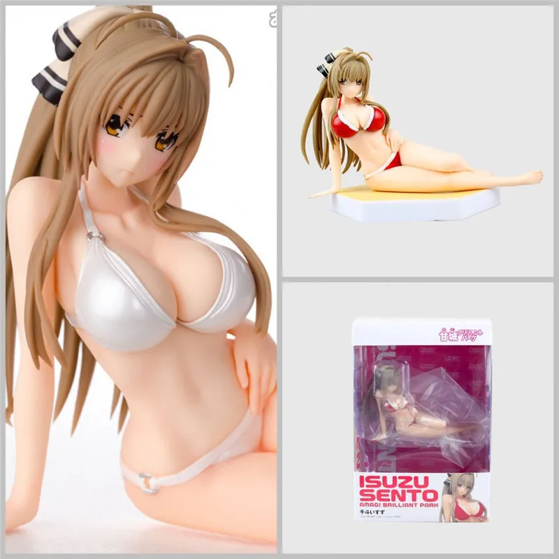 15 см Амаги Блестящий парк модель аниме Sento Isuzu сексуальная девушка фигурку ПВХ