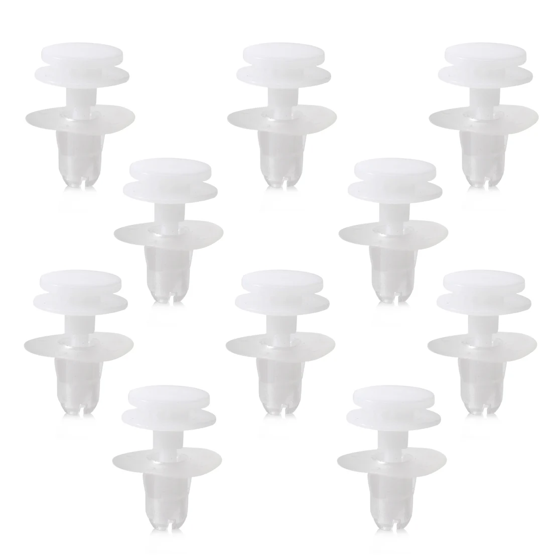 

DWCX 10x Nylon Door Panel Push Type Retainer Clips 6505539-AA for Jeep Grand Cherokee 1999 2000 2001 2002 2003 2004 2005 - On