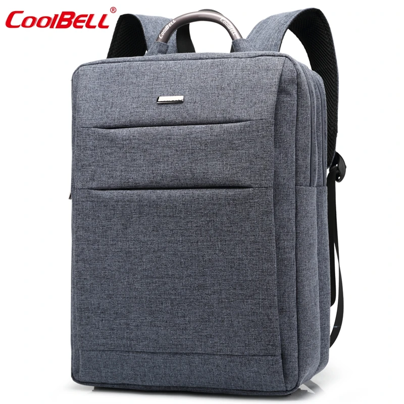

Cool Bell Watererproof 15.6 inch Laptop Computer Backpack Fashion Business Backpack Men Women School Bags for Teenage Boys Girls