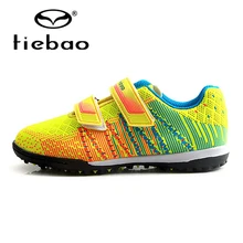 TIEBAO Children's Football Boots Football Sneakers Soccer Shoes Top Quality TF Turf Rubber Soles Sneakers Soccer Sport Shoes tiebao footbal shoes men 2017 new soccer shoes tf turf sole soccer boots football shoes adults athletic football boots