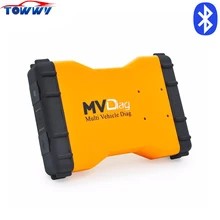 Новый выпуск автомобилей и грузовик диагностический инструмент bluetooth MVDiag Multi Diag OBD2 Автомобиля Сканер TCS Pro Plus V5.008 MVDiag Бесплатная активировать
