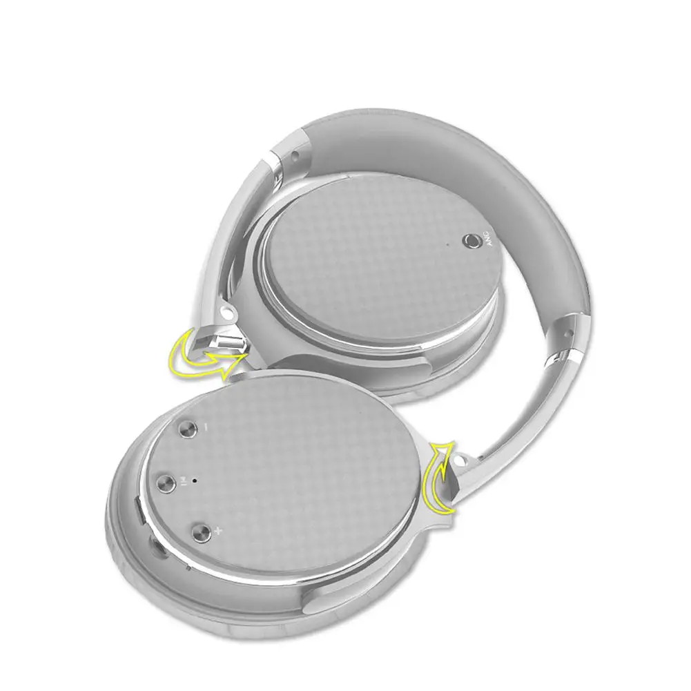 Беспроводные наушники Bluetooth ANC с шумоподавлением Складная гарнитура стерео
