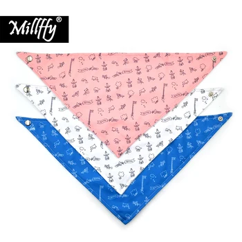 

1 piece new animals printed cotton Bibs towel fabrics Burp Cloths 3colors 1/2/3 pcs a set
