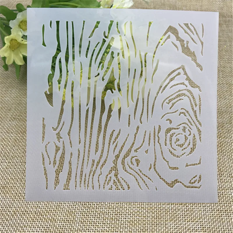 White Birch Layering Stencils Scrapbooking Photo Album Embossing DIY Card Craft