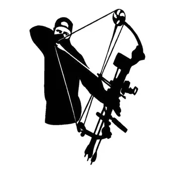 

Hunt Sticker Name Hunting Shoot Man Bow Hind Decal Hunter Shop Posters Vinyl Wall Decals Decor Chase Mural Sticker