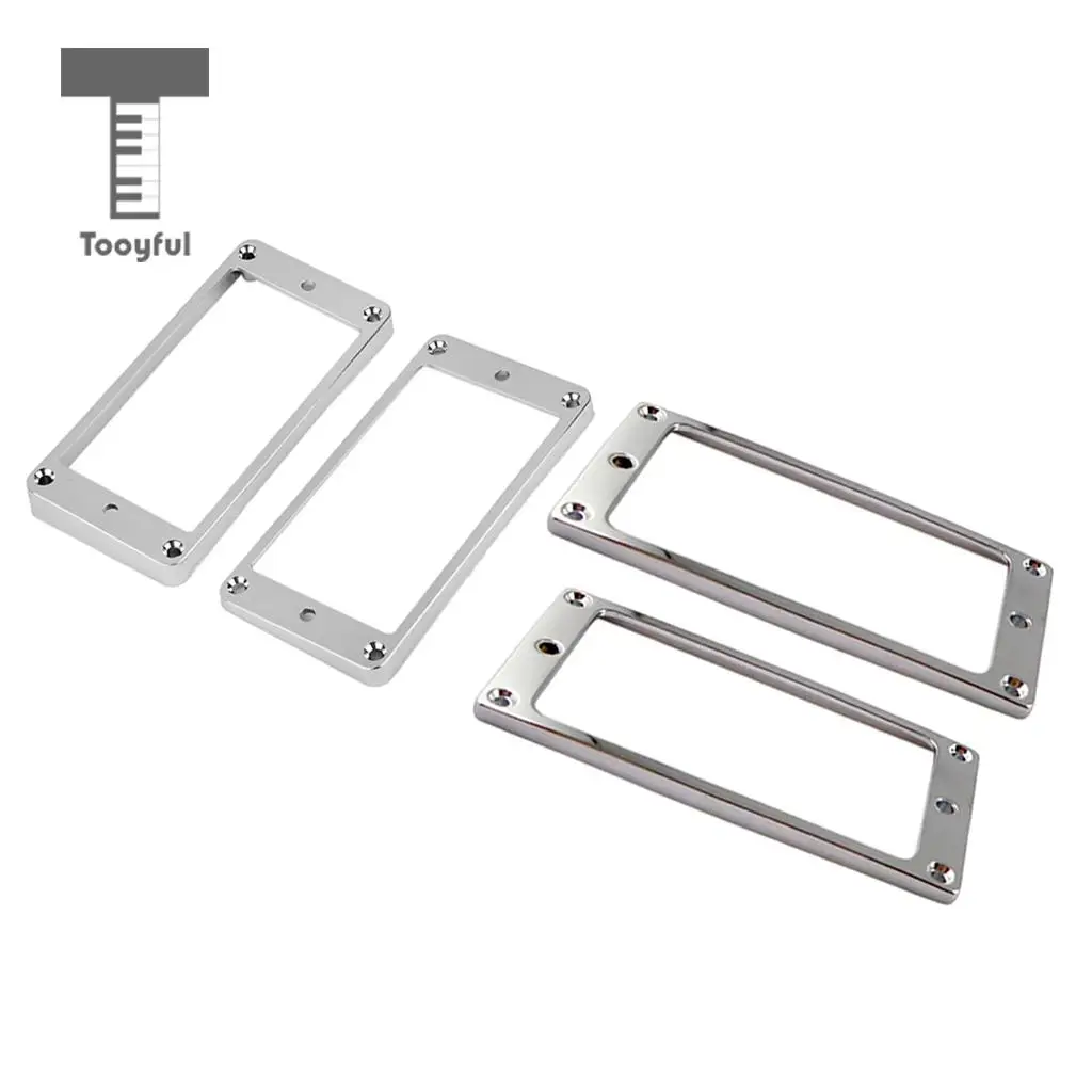 1 Set Electric Guitar Humbucker Pickup Frame Mounting Rings for LP Electric Guitar Parts