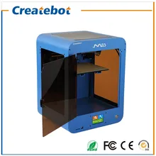 2016 New Promotion Hot sale 3D Printer Createbot Desktop FDM MID 3D Printer with Touchscreen and Single Extruder High Precison