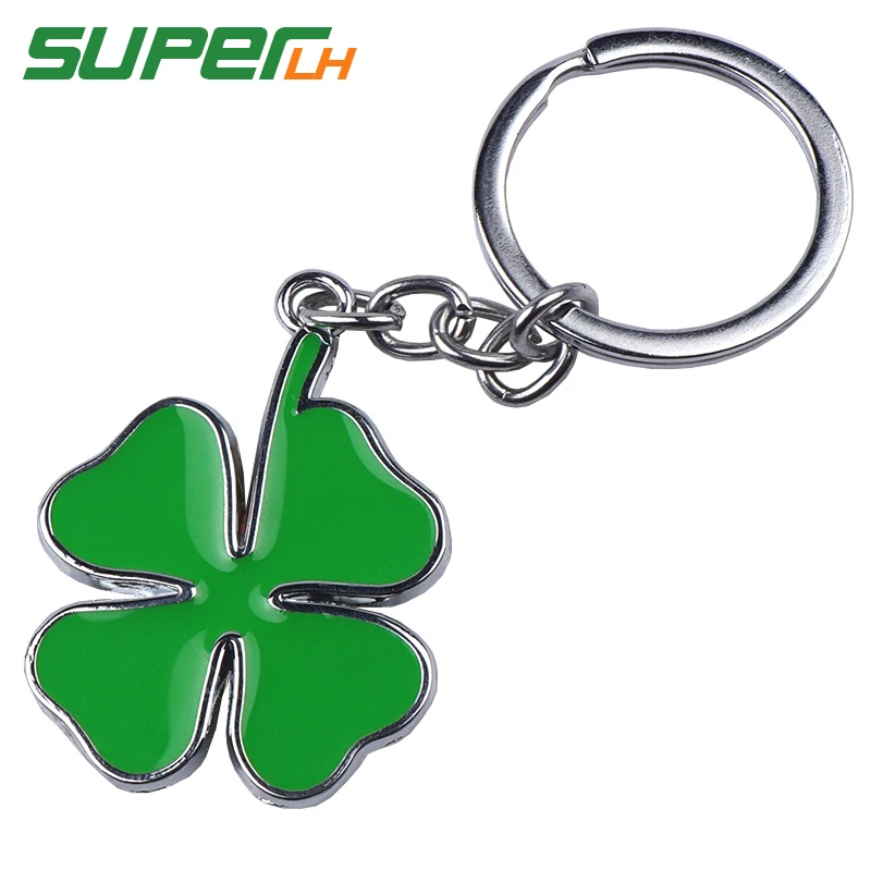 

1pcs Fashion Green delta Car Keychain Key Chain Key Ring for Alfa Romeo quatrefoil 147 156 166 159 Giulietta Giulia Spider GT