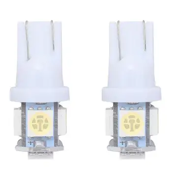 

12V LED Bulb 5 SMD LED T10 W5W 194 Bulbs for Car Auto Wedge Taillight Lamps