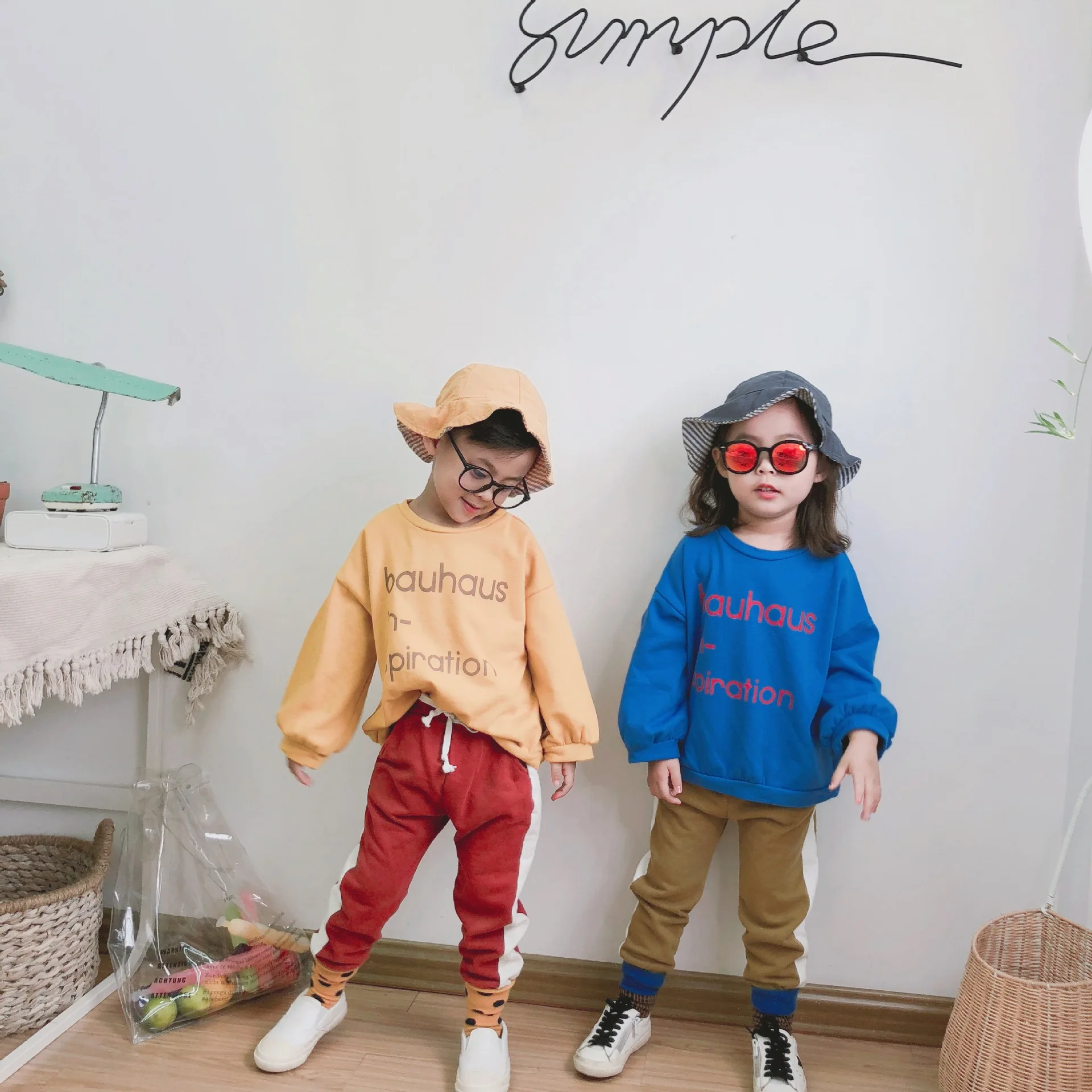 2018 Autumn Winter Kids Gilrs Boys Hoodies Fashion Casual Loose T shirt ...