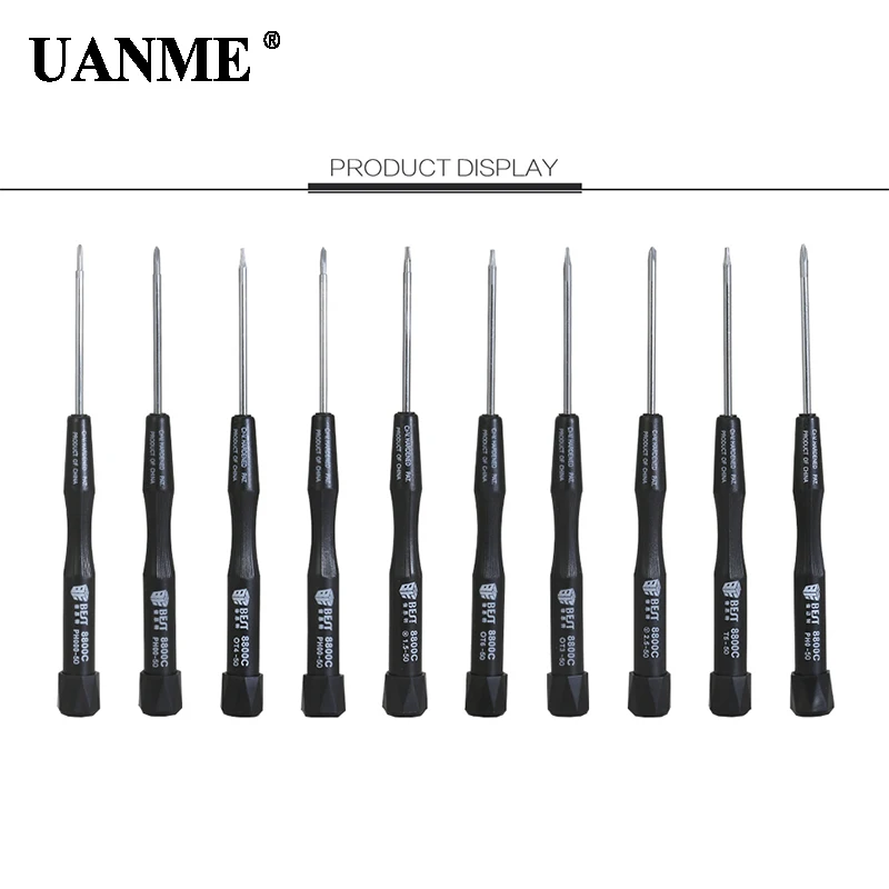 

UANME 10Pcs/Set Precision Screwdriver For Mobile Phone Samsung Tablet PC Laptop Repair Multi Opening Tools Kit