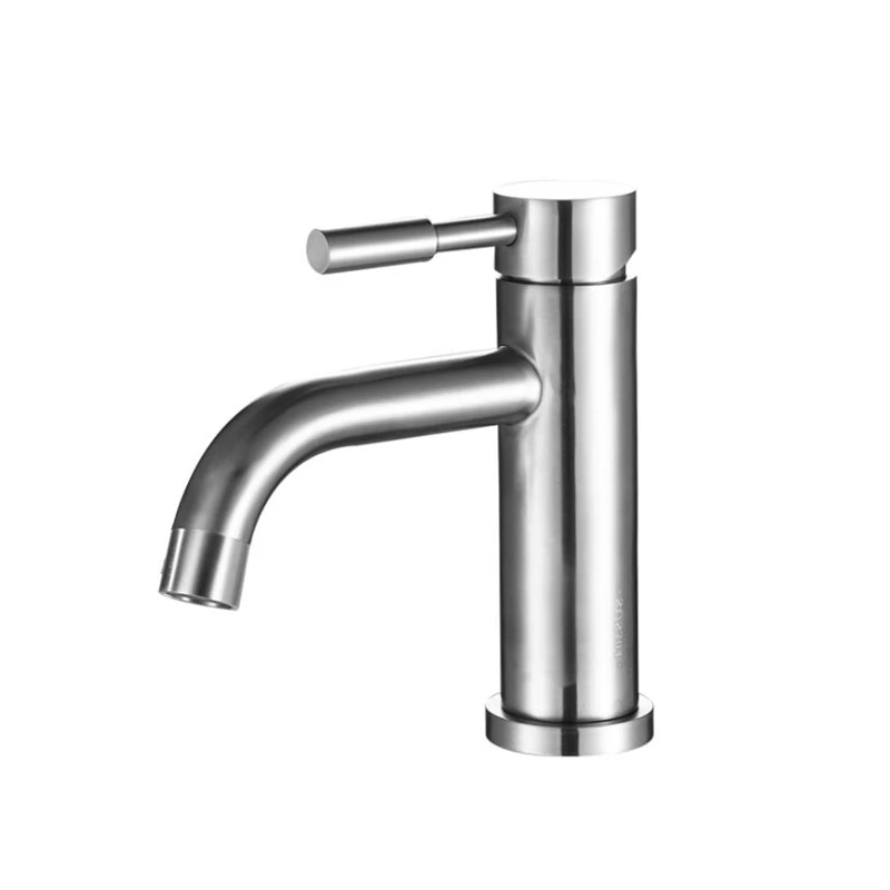 

1pc 304 Stainless Steel Waterfall Basin Sink Mixer Tap Bathroom Basin Faucet Deck Mounted