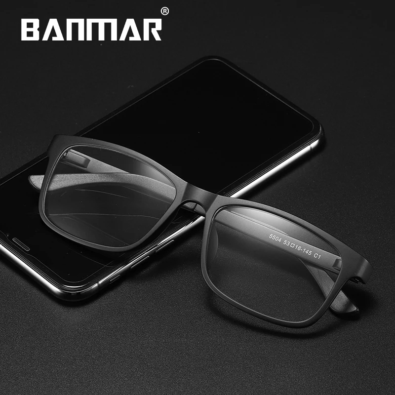 BANMAR новые винтажные мужские игровые очки ультема (PEI) Компьютерная прозрачная
