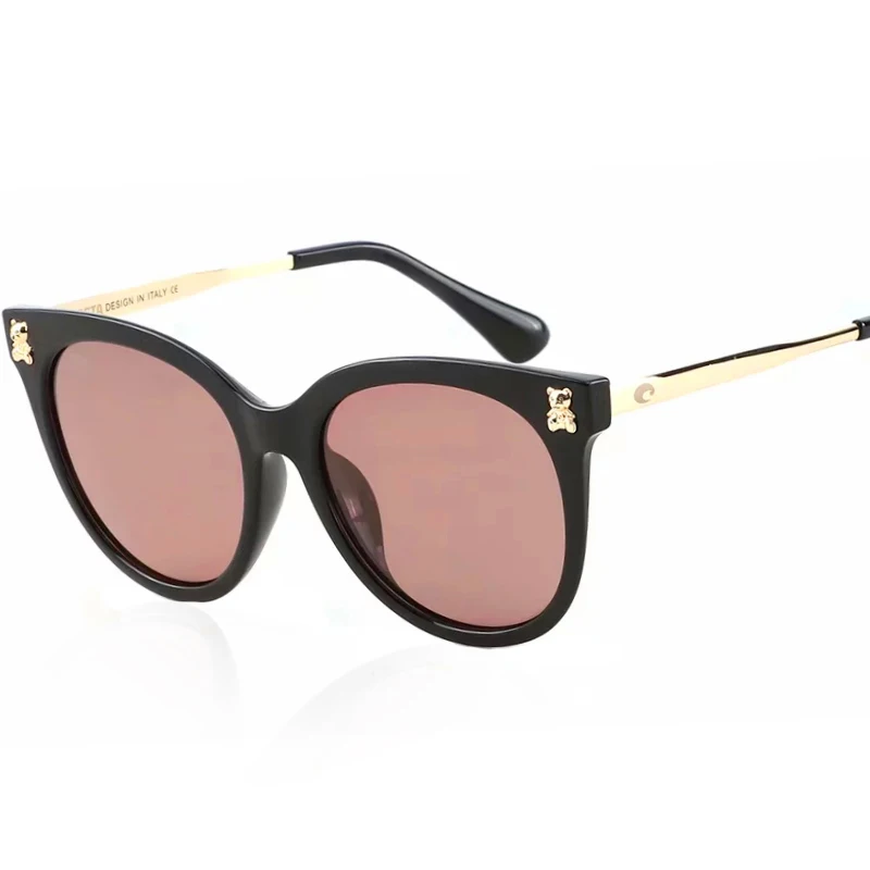 Brand Design New Polarized Cat Eye Sunglasses Women TAC Lens Ladies Sun Glasses For Women Shades Female Eyeglasses Oculos CE