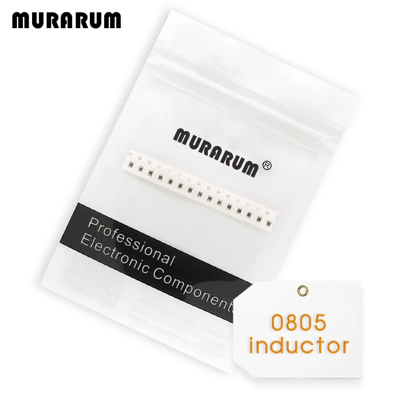 MURARUM 100 шт. индуктивности 0805 smd 2012 smt мощности индуктора 47nH ~ 3.9uH низкой частоты