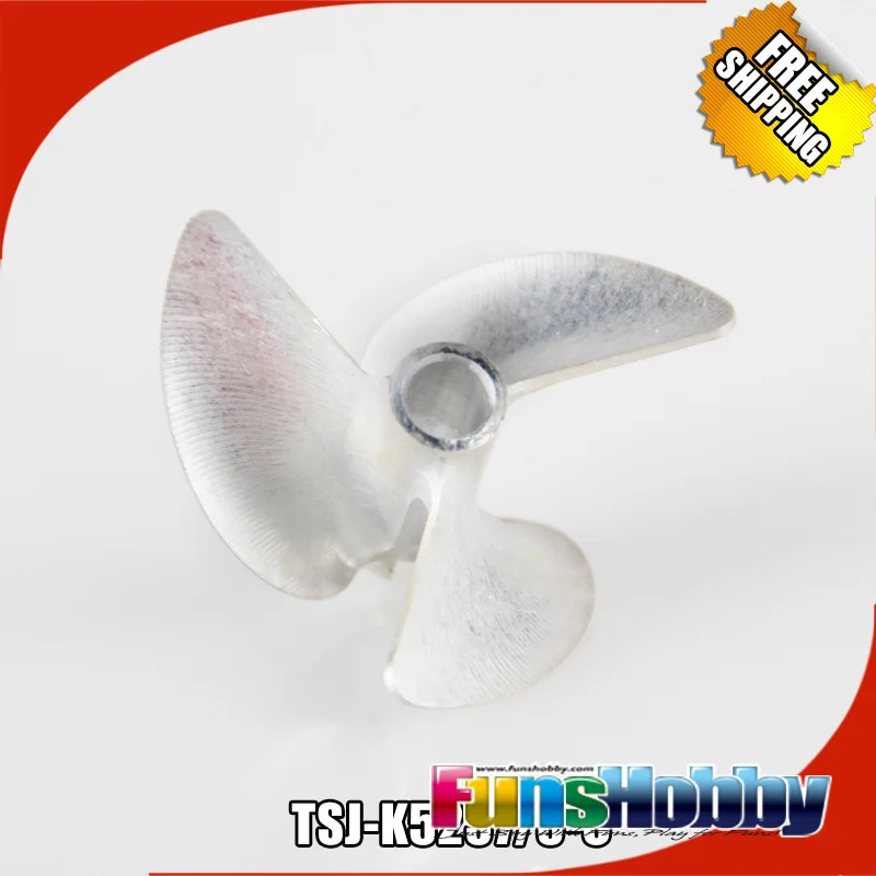 Tenshock 7075 T6 CNC Prop 3 Blade Al Drive Dog Right 3/16 дюймовый Пропеллер для радиоуправляемой